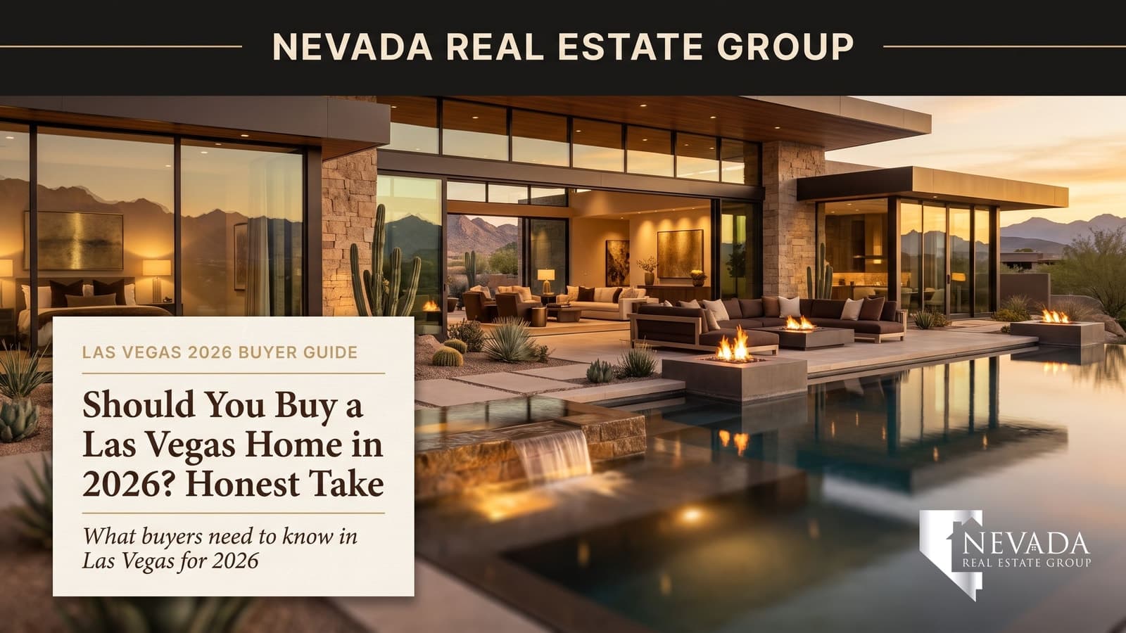 Should you buy a home in Las Vegas 2026 family touring single-family home with agent